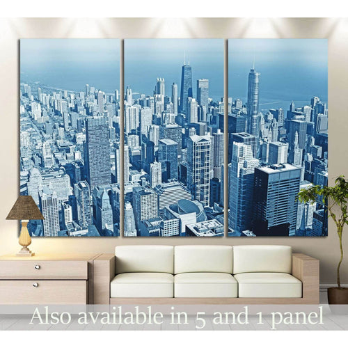 Business Skyline №1126 - Canvas Print / Wall Art / Wall Decor / Artwork / Poster