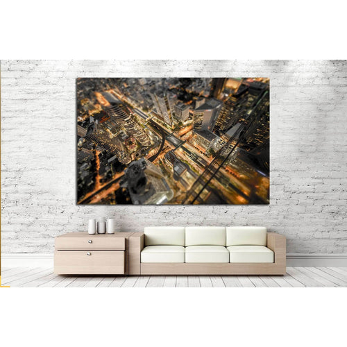 City abstract №1637 - Canvas Print / Wall Art / Wall Decor / Artwork / Poster