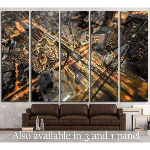 City abstract №1637 - Canvas Print / Wall Art / Wall Decor / Artwork / Poster