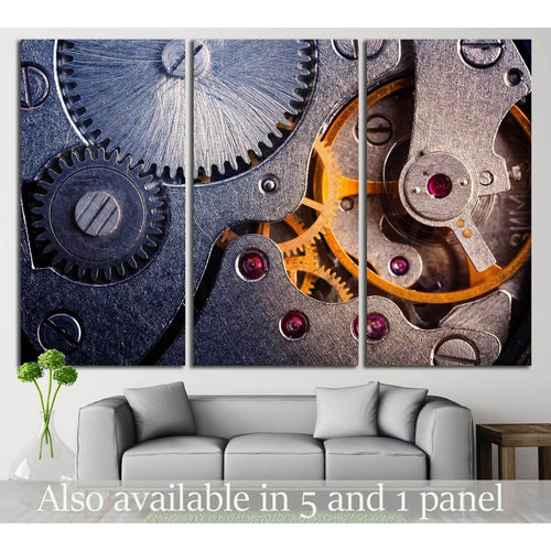 Clockwork №222 Ready to Hang Canvas Print