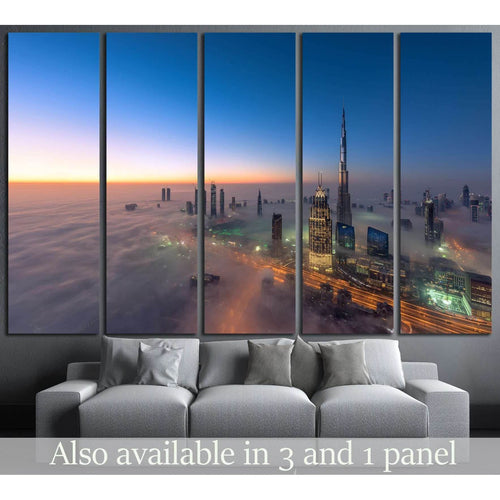 Dubai №1267 - Canvas Print / Wall Art / Wall Decor / Artwork / Poster