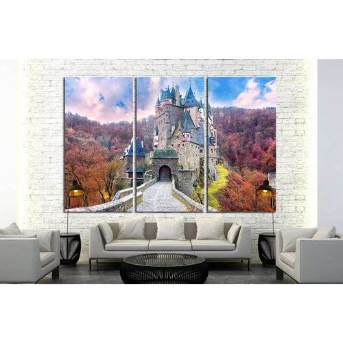 Fairytale castle scenery №1807 - Canvas Print / Wall Art / Wall Decor / Artwork / Poster