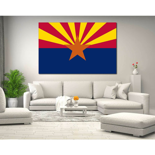 Flag of Arizona №833 - Canvas Print / Wall Art / Wall Decor / Artwork / Poster