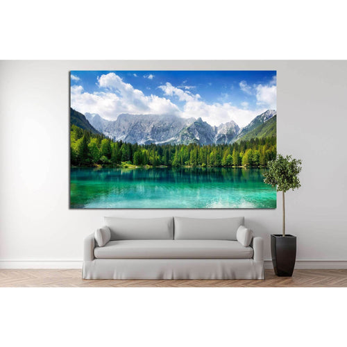 Forest and mountains №21 - Canvas Print / Wall Art / Wall Decor / Artwork / Poster