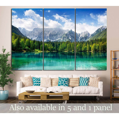 Forest and mountains №21 - Canvas Print / Wall Art / Wall Decor / Artwork / Poster