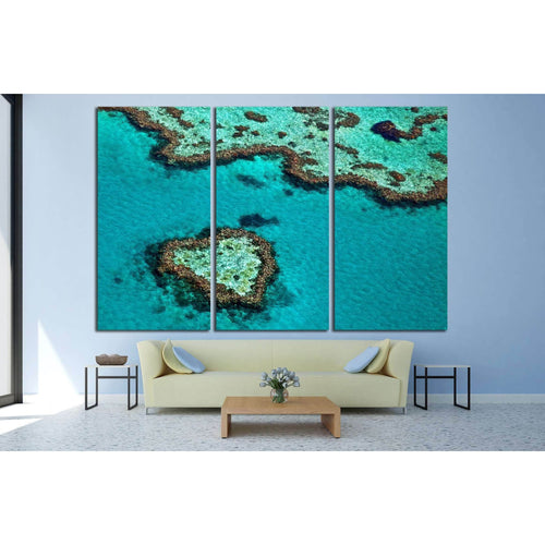 Great Barrier Reef Australia №2850 - Canvas Print / Wall Art / Wall Decor / Artwork / Poster