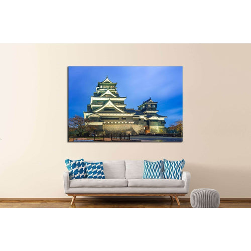 Kumamoto Castle in Kumamoto, Japan №1802 - Canvas Print / Wall Art / Wall Decor / Artwork / Poster