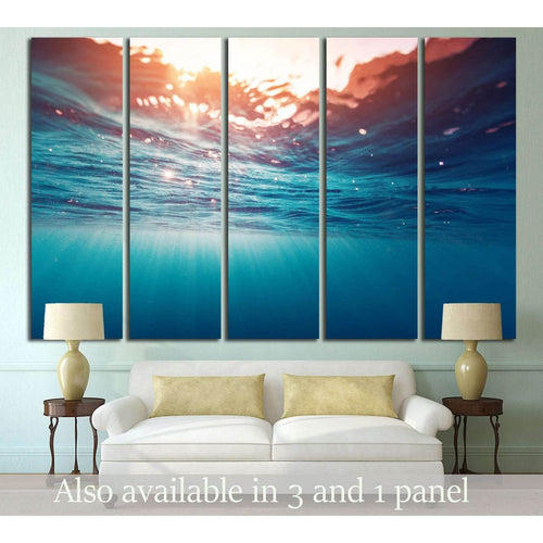 Ocean Waves №501 Ready to Hang Canvas Print