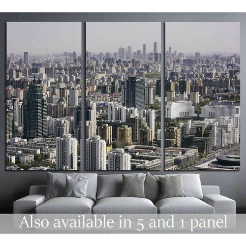 Residential buildings in Beijing, China №1567 - Canvas Print / Wall Art / Wall Decor / Artwork / Poster