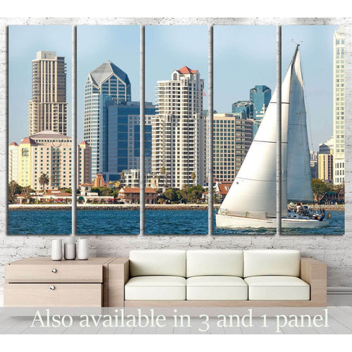 San Diego, California №783 - Canvas Print / Wall Art / Wall Decor / Artwork / Poster