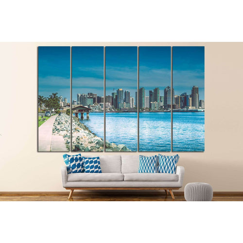 San Diego Skyline №1020 - Canvas Print / Wall Art / Wall Decor / Artwork / Poster