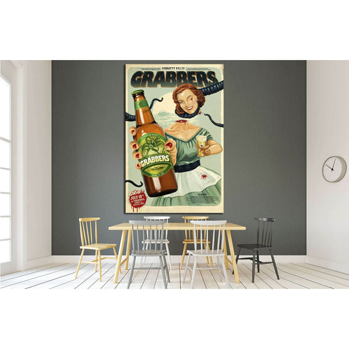 Vintage poster №3458 - Canvas Print / Wall Art / Wall Decor / Artwork / Poster