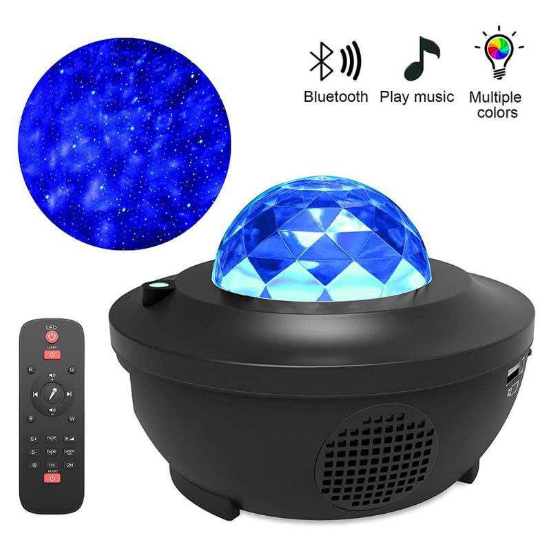 led starry galaxy projector