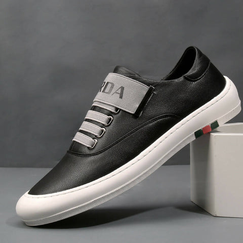 New Leather White Shoes For Men