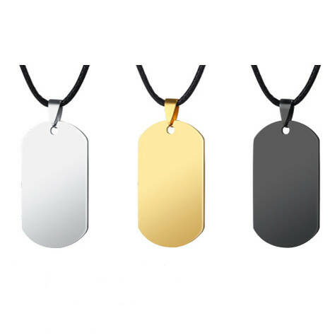 Polished Army Necklace
