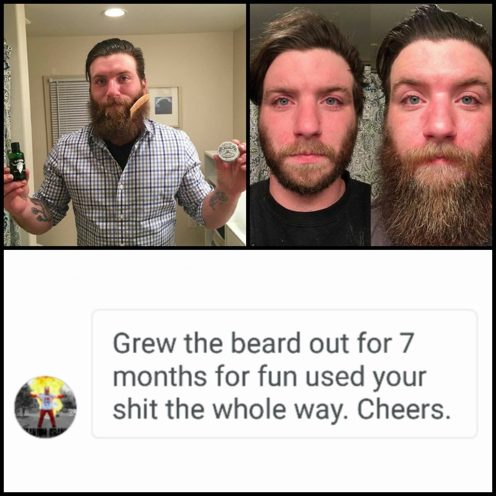 Braw Beard Oils Scotland Uneven Beard