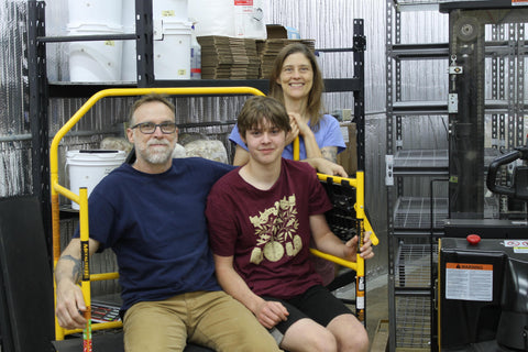 Ernie, Cathy, and Gabriel Wheeler