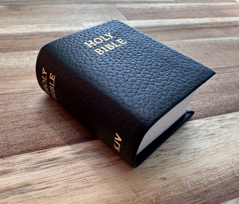 Gold foil edition of Tiny Bible