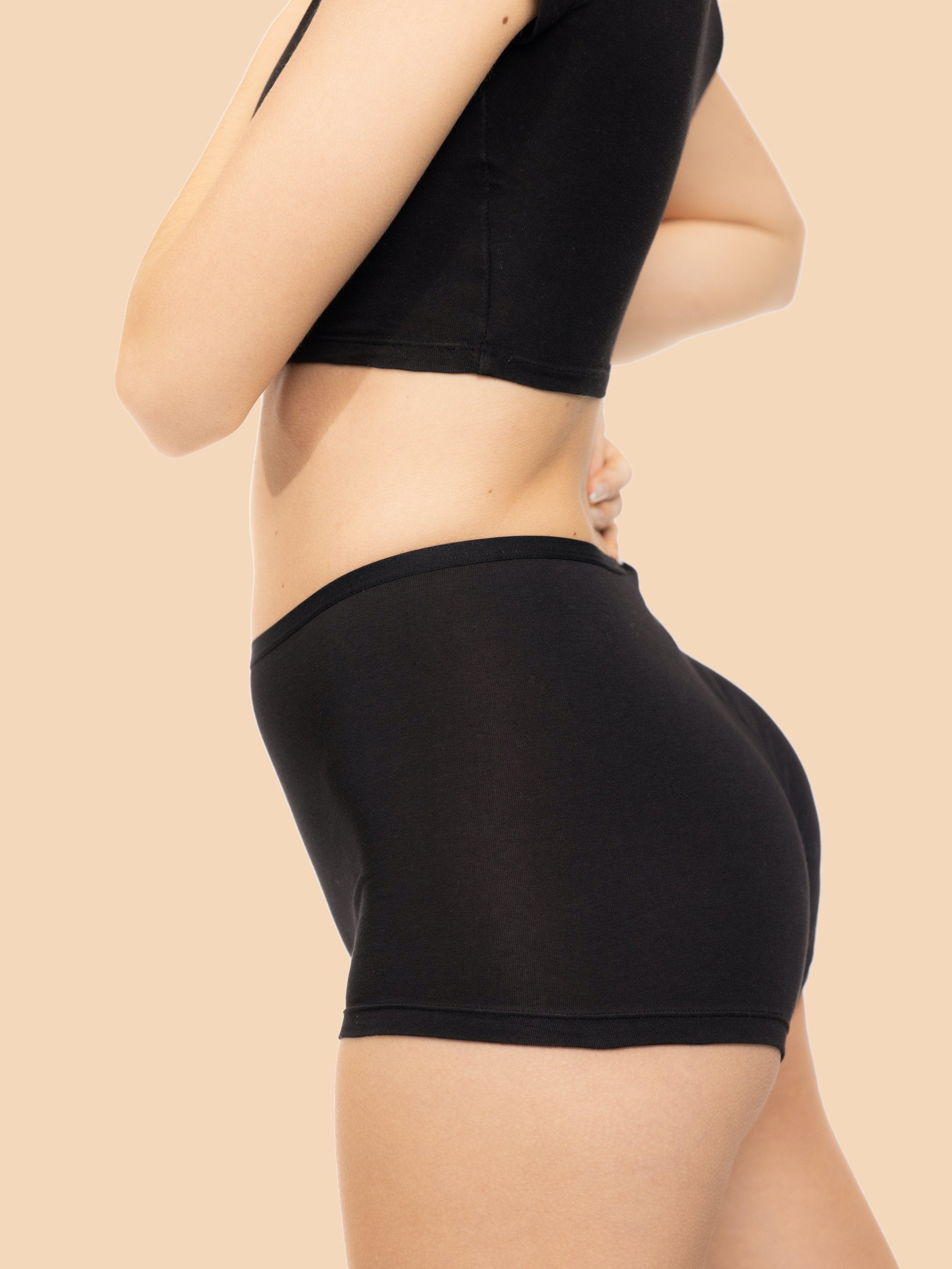 Shemsi Period Underwear - Reusable, Washable, Leak-proof and  Anti-bacterial, Cotton, Ultra Comfort, Strong plus Absorption, Alexandria  .Black. XXXL: Buy Online at Best Price in Egypt - Souq is now