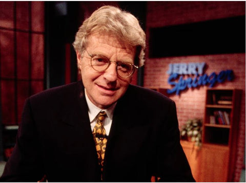 Jerry Springer, a charismatic television personality and former politician, is known for hosting the controversial and sensational talk show "The Jerry Springer Show."