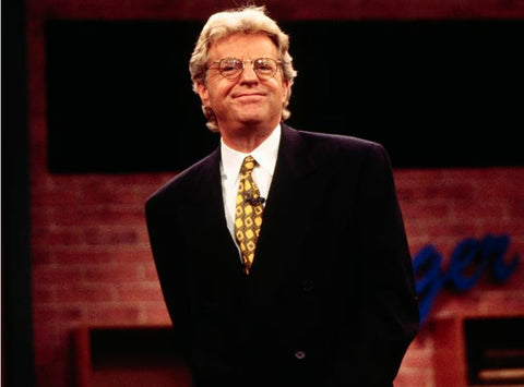 Jerry Springer, a charismatic television personality and former politician, is known for hosting the controversial and sensational talk show "The Jerry Springer Show."