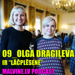 Olga Dragiļeva ir Lāčplēsene malvine.lv podkāsts