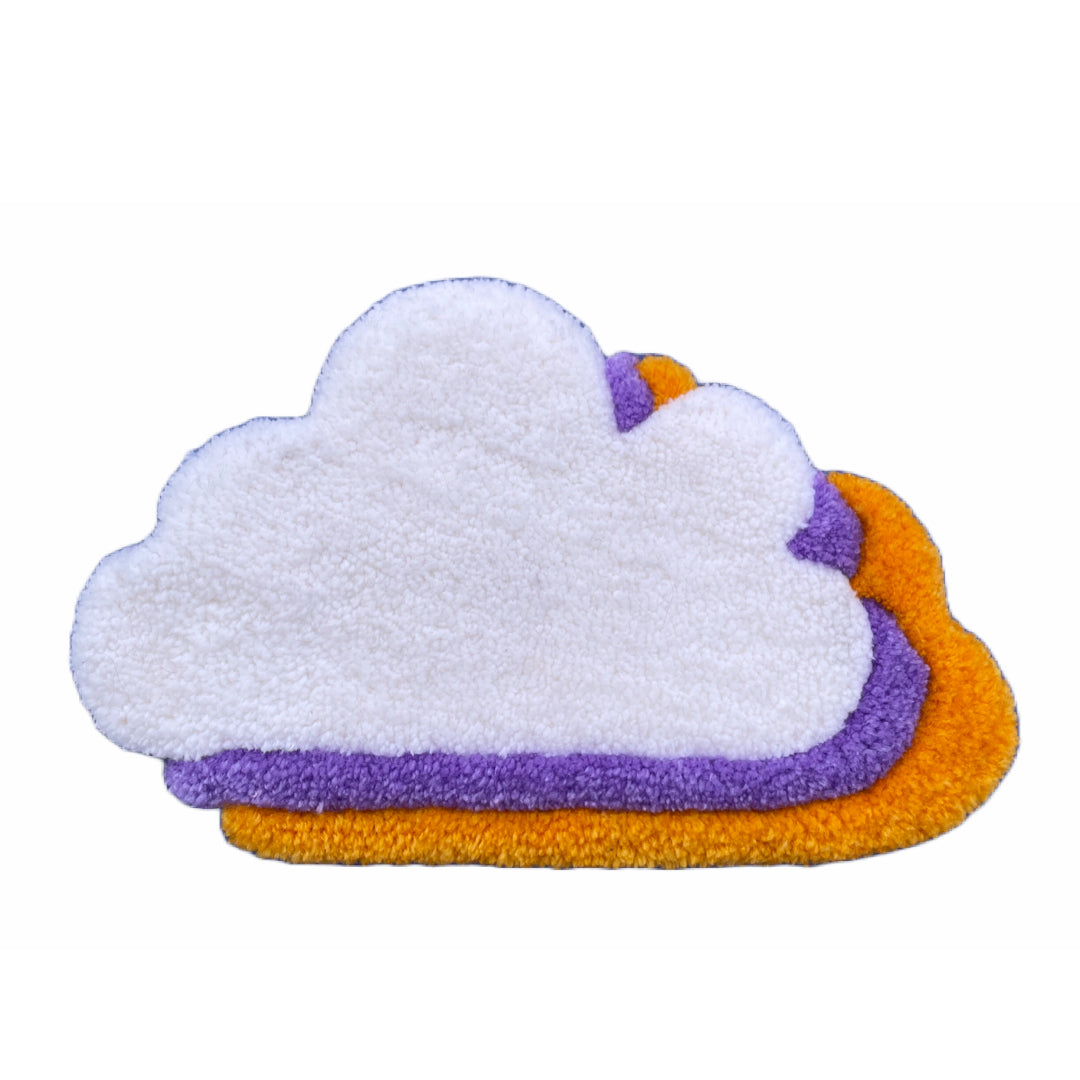 Retro Cloud Wall Rug