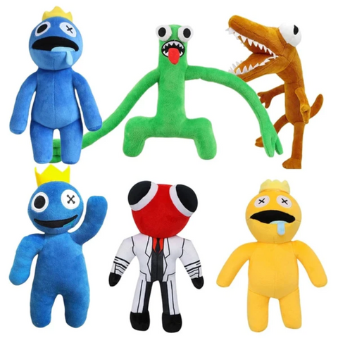 Pelúcia Infantil Roblox Rainbow Friends Bonecos para Crianças