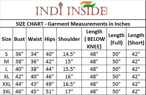 SIZE CHART 2024