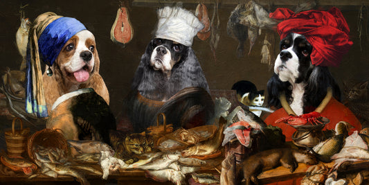 Doberman Pinscher Last Supper Renaissance Masterpiece Dog |  Centenariocat.Upeu.Edu.Pe