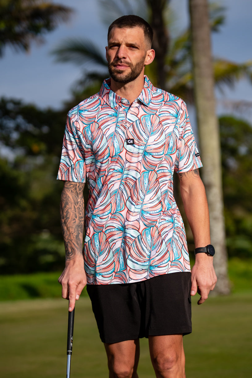 CA Funky Golf Shirt | Tropical Dream