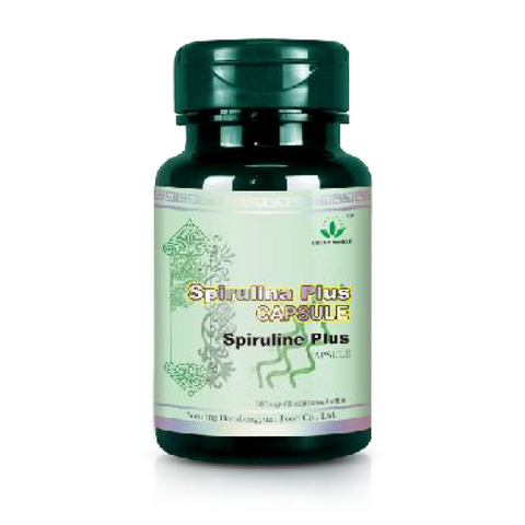 spirulina capsules green world