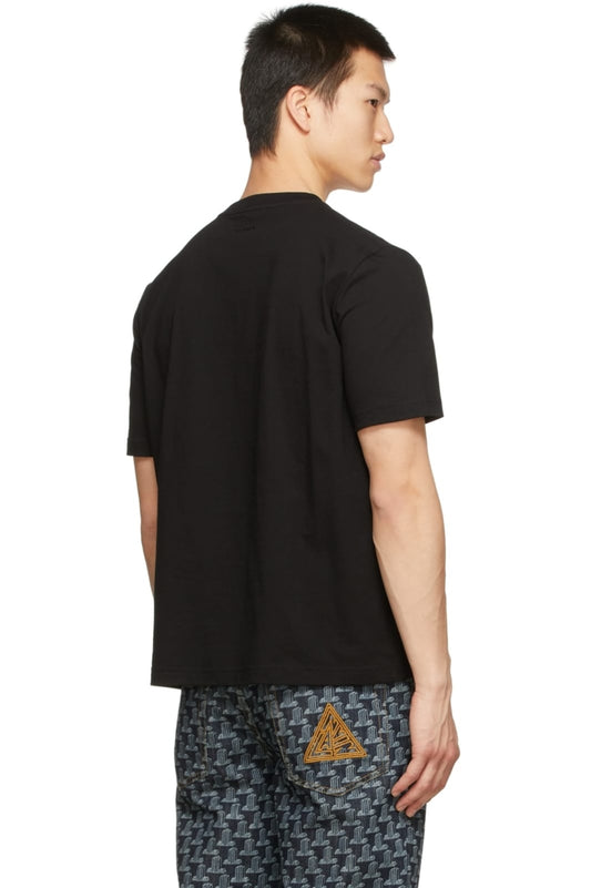 LOUIS VUITTON LVXNBA FRONT AND BACK PRINT BLACK T-SHIRT – plazoitalia