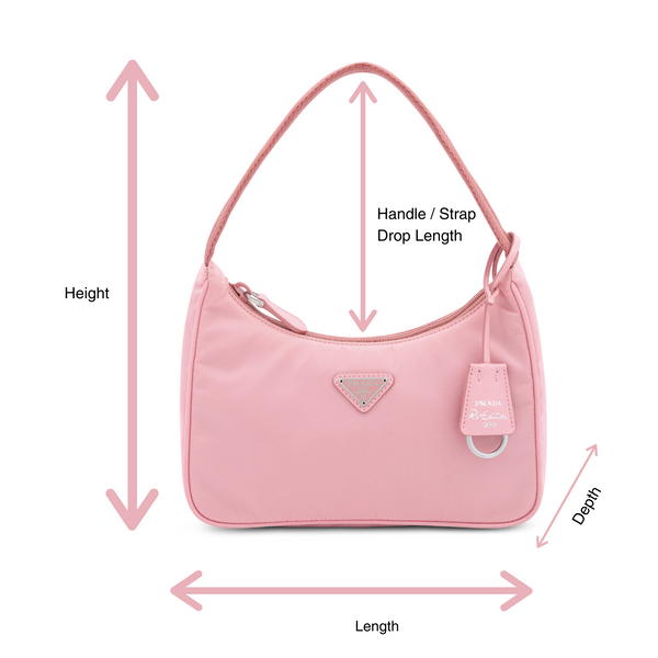 designer handbag size guide