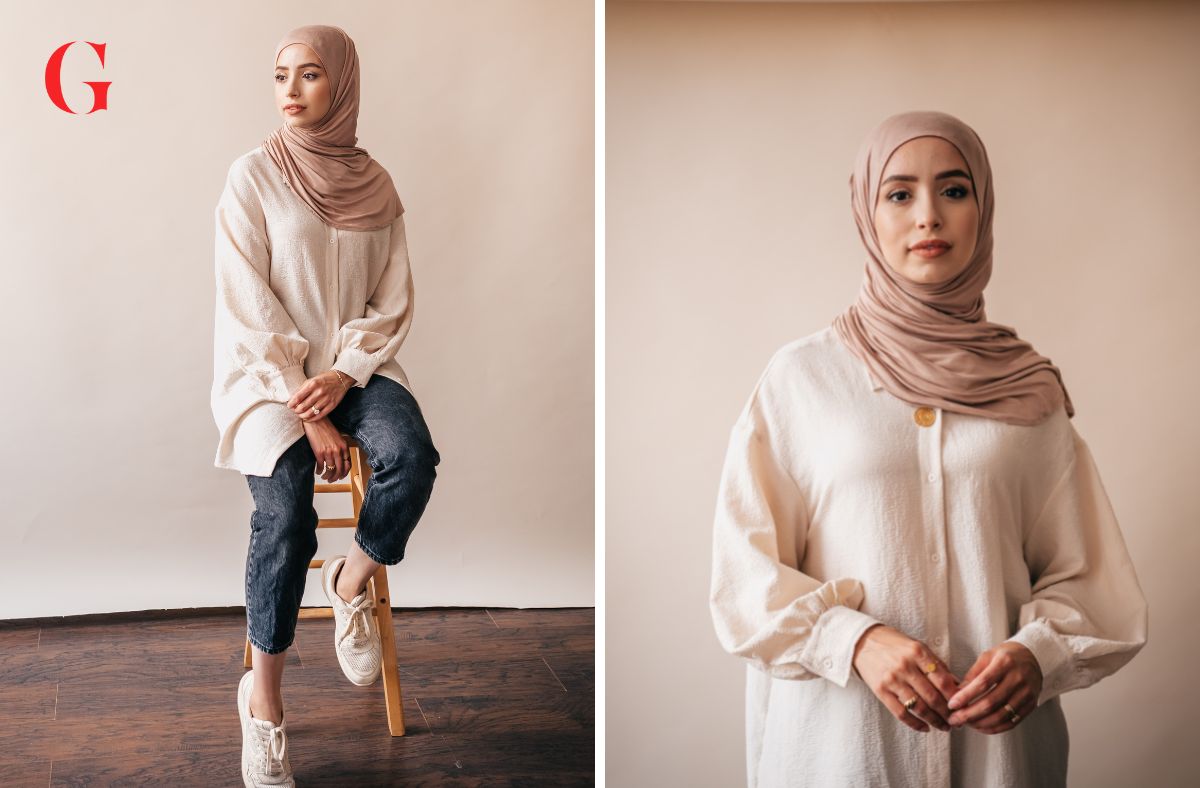 5 Ide OOTD Hijab - Atasan Oversize