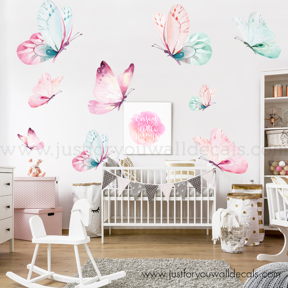 butterfly wall decals