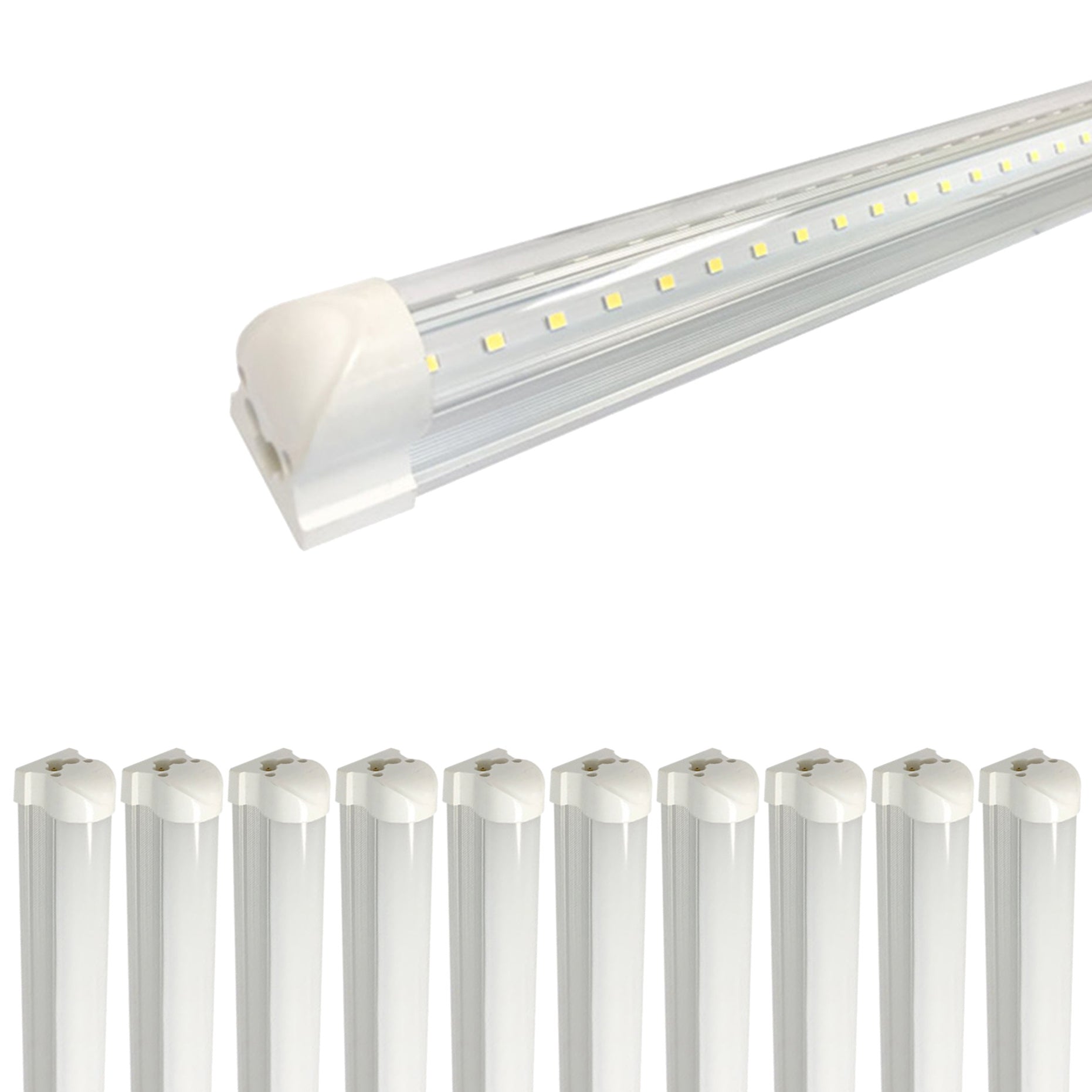 Tube lumineux en aluminium Réglette Led 4500 lm 60W 6500K L.120cm