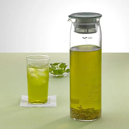 Jarra tetera tapa filtro S Hario cristal resistente 450 ml – The Japanese  Tea Hub