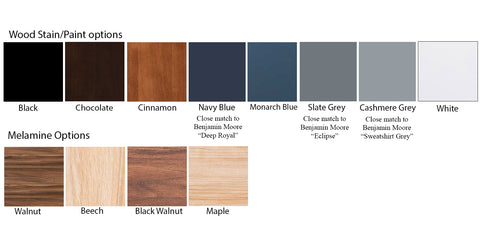 bathroom vanity colours