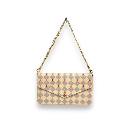 Louis Vuitton Pink Damier Azur Neo Noé QJBFSE0SPB004