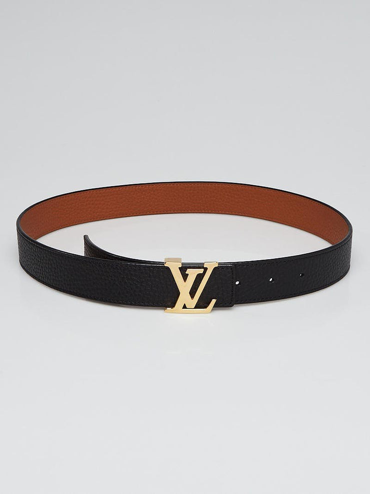 Louis Vuitton Black Initials Belt