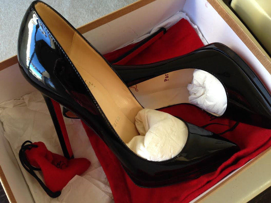 christian louboutin pigalle 12 patent calf