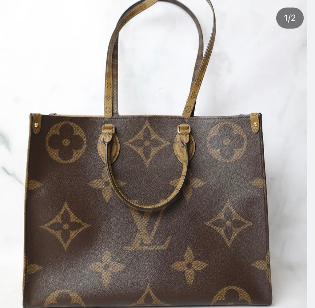 LOUIS VUITTON Surene MM Monogram Canvas Shoulder Bag Brown