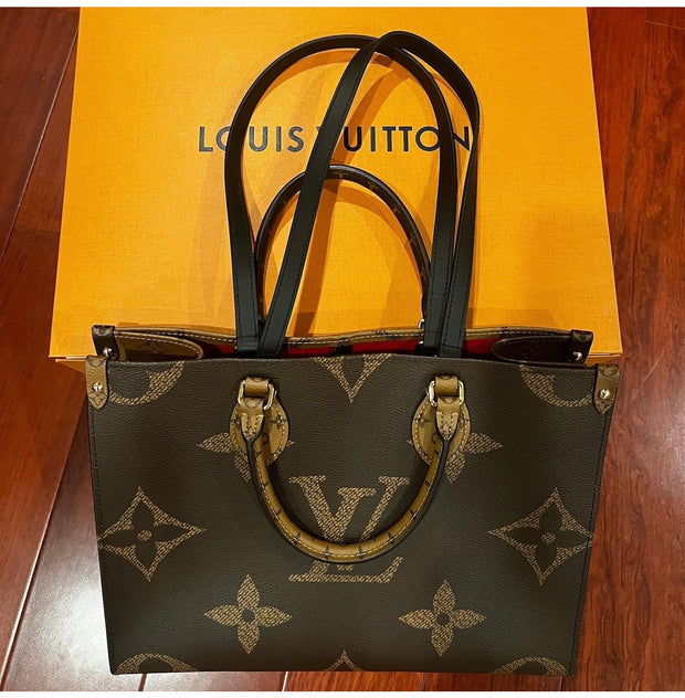 Buy Pre-owned & Brand new Luxury Louis Vuitton Reverse Monogram Giant  Onthego Tote Online