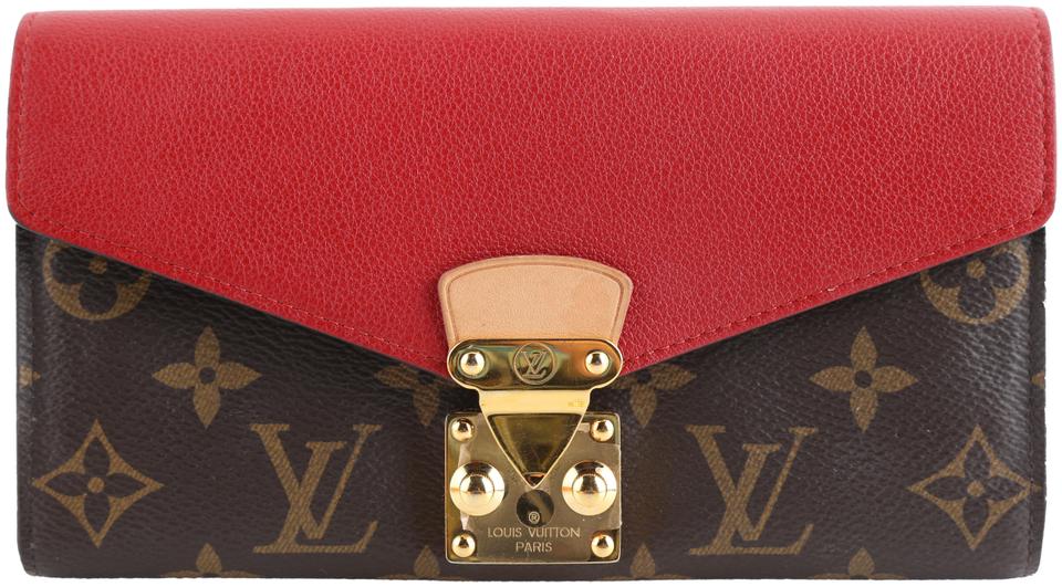 LOUIS VUITTON LV Moon Crossbody Kaki Red Vermillon Autres Toiles Monogram