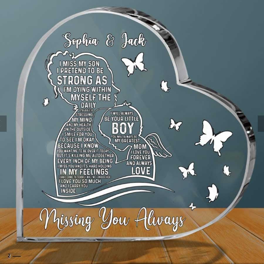 Personalized Keepsake Plaque for Mom