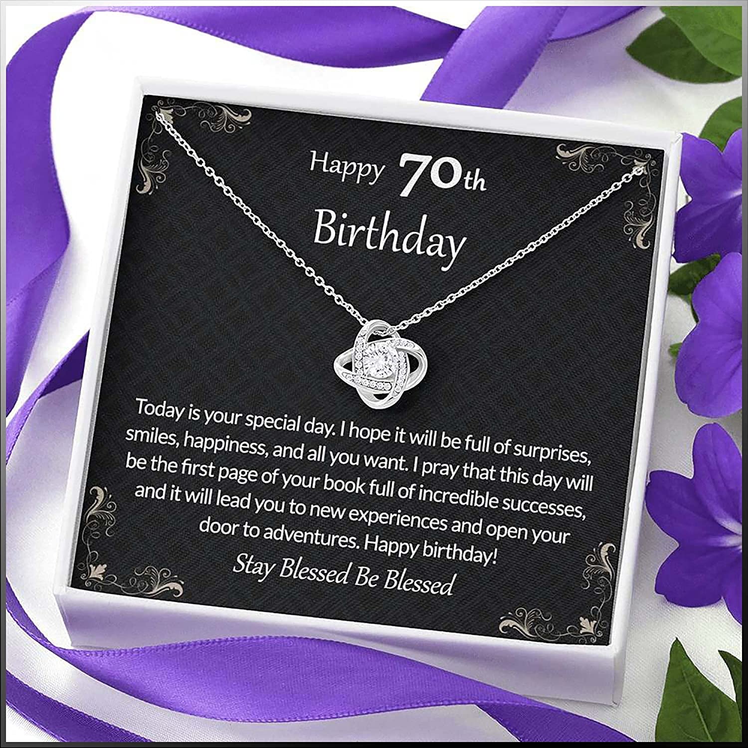 Amazon.com: BalaBelle Birthday Gifts for Women, 30th 40th 50th 60th 70th  80th 90th Birthday Gifts for Women Friends, Happy Birthday Necklace 925  Sterling Silver Circle Necklace, Birthday Jewelry for Women (30th) :