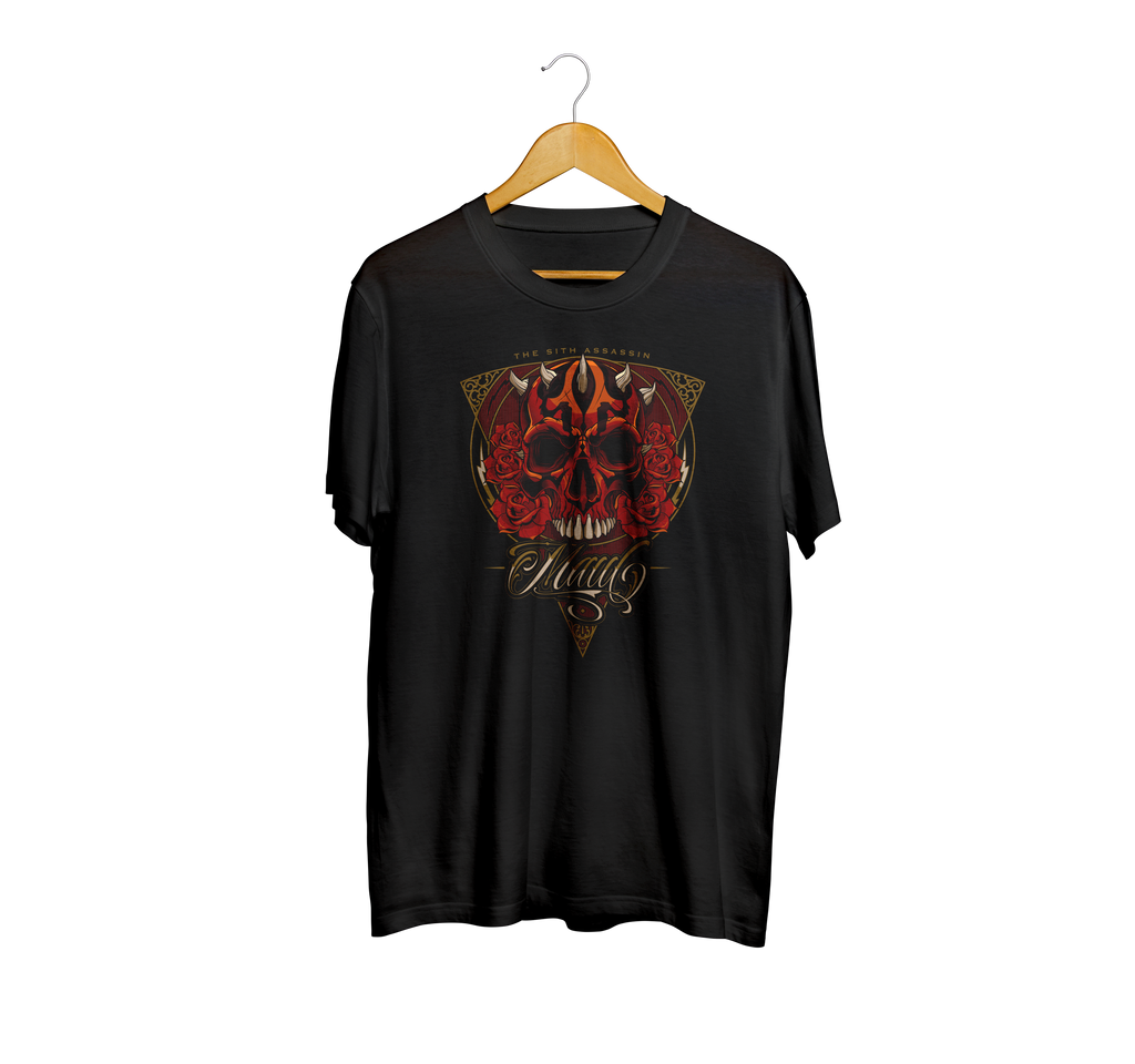 darth maul skull shirt