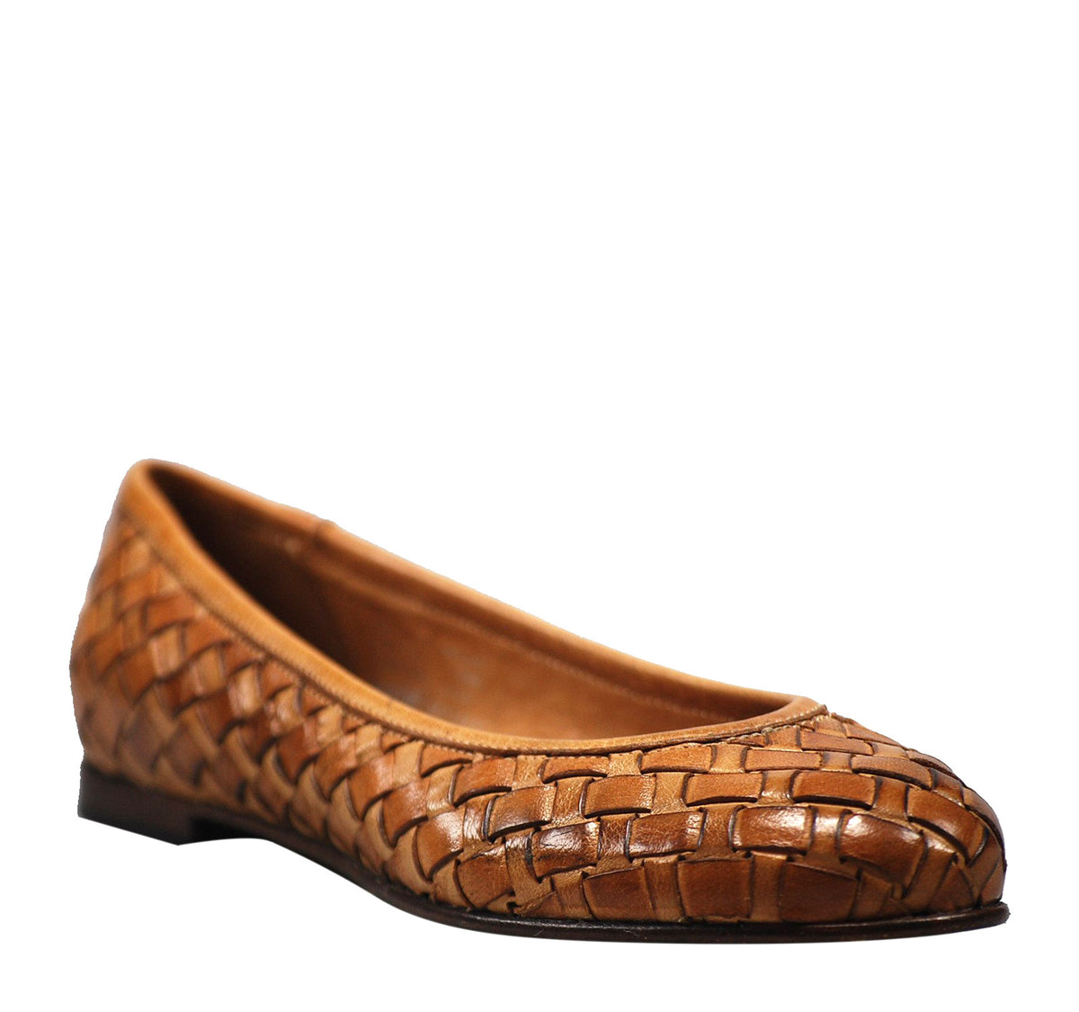 Calzoleria Toscana Melania Woven Flat– On The EDGE