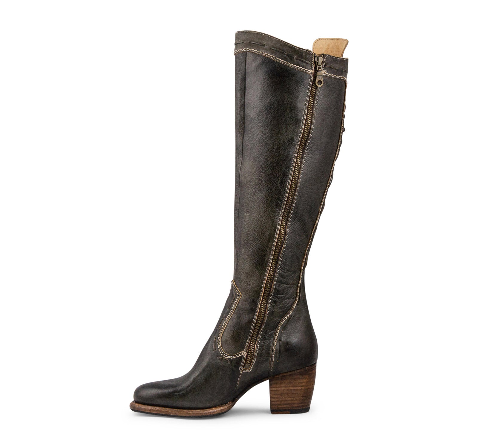 bed stu fortune knee high boot